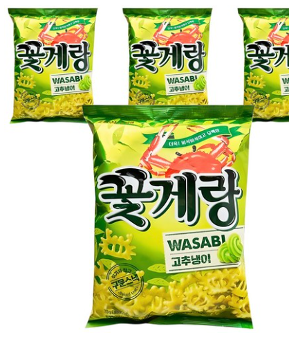 💡'맛잘알'이라면 이미 아는 그 맛! 당신의 간식 레벨을 증명할 꽃게랑 와사비! 상품 이미지